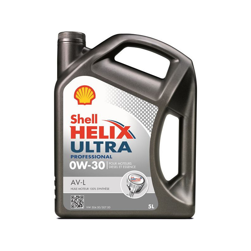 HUILE MOTEUR SHELL HELIX ULTRA PRO AV-L 0W30 5L